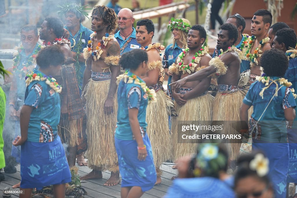 AUSTRALIA-ENVIRONMENT-PACIFIC-CLIMATE-OCEANS-FLOTILLA