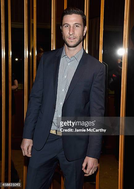 Pablo Schreiber attends the Details, Brooks Brothers & Patron with The Cinema Society screening of Sony Pictures Classics' "Foxcatcher" after party...
