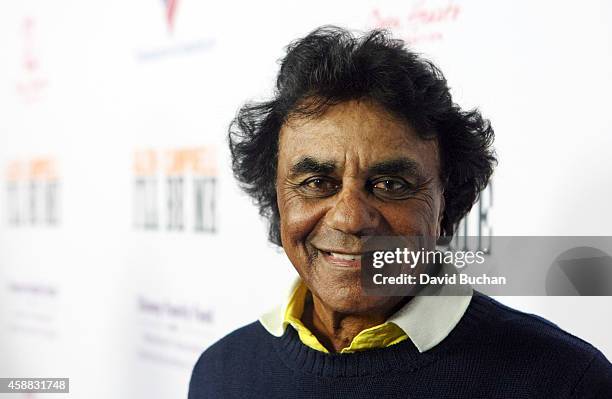 Singer Johnny Mathis attends the Premiere of "Glen Campbell... I'll Be Me" at Pacific Design Center on November 11, 2014 in West Hollywood,...