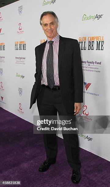 Actor Keith Carradine attends the Premiere of "Glen Campbell... I'll Be Me" at Pacific Design Center on November 11, 2014 in West Hollywood,...