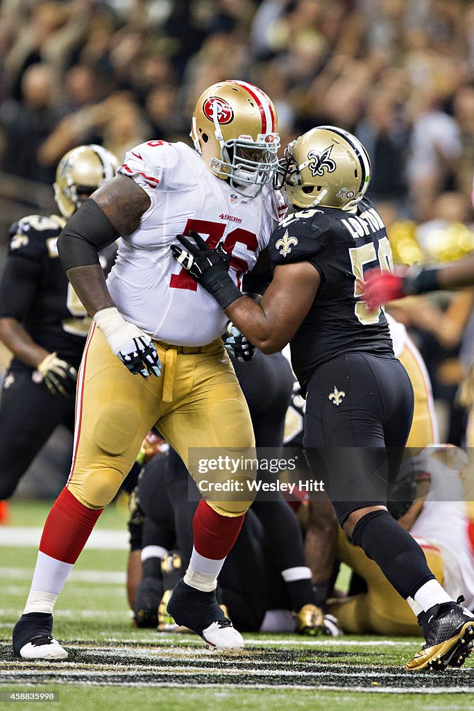 San Francisco 49ers v New Orleans Saints