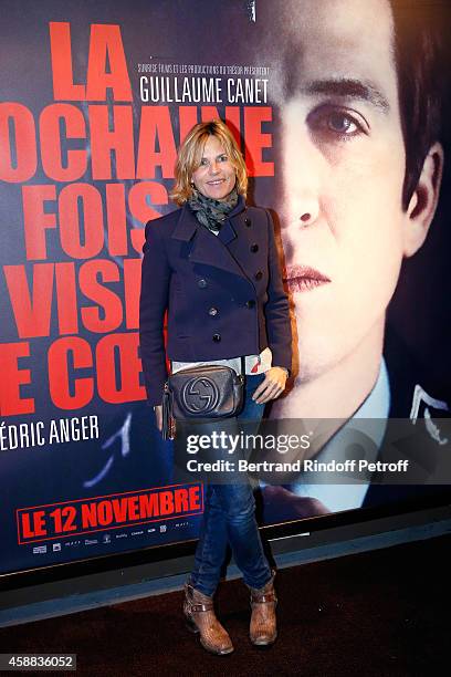 Virginie Couperie Eiffel attends the 'La prochaine fois, je viserai le coeur' Paris Premiere at UGC Cine Cite Bercy on November 11, 2014 in Paris,...