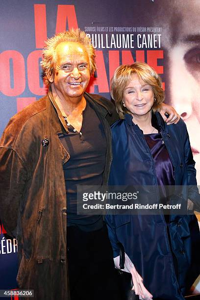Director Daniele Thompson and her husband, producer Albert Koski attend the 'La prochaine fois, je viserai le coeur' Paris Premiere at UGC Cine Cite...