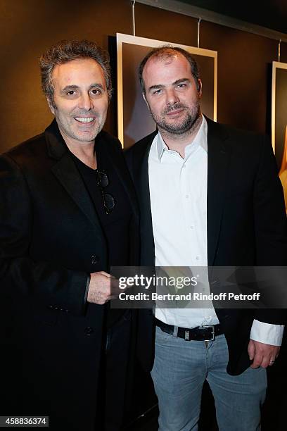 Actor Gilbert Melki and director of the movie Cedric Anger attend the 'La prochaine fois, je viserai le coeur' Paris Premiere at UGC Cine Cite Bercy...