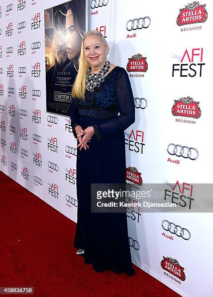 Actress Sally Kirkland attends the screening for "The Homesman" during AFI FEST 2014 presented by Audi at the Hollywood Roosevelt Hotel on November...
