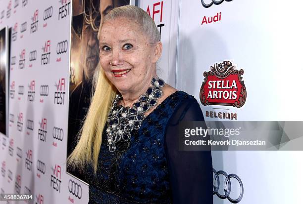 Actress Sally Kirkland attends the screening for "The Homesman" during AFI FEST 2014 presented by Audi at the Hollywood Roosevelt Hotel on November...