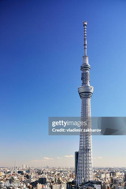 tokyo skytree tower - tokyo skytree - fotografias e filmes do acervo