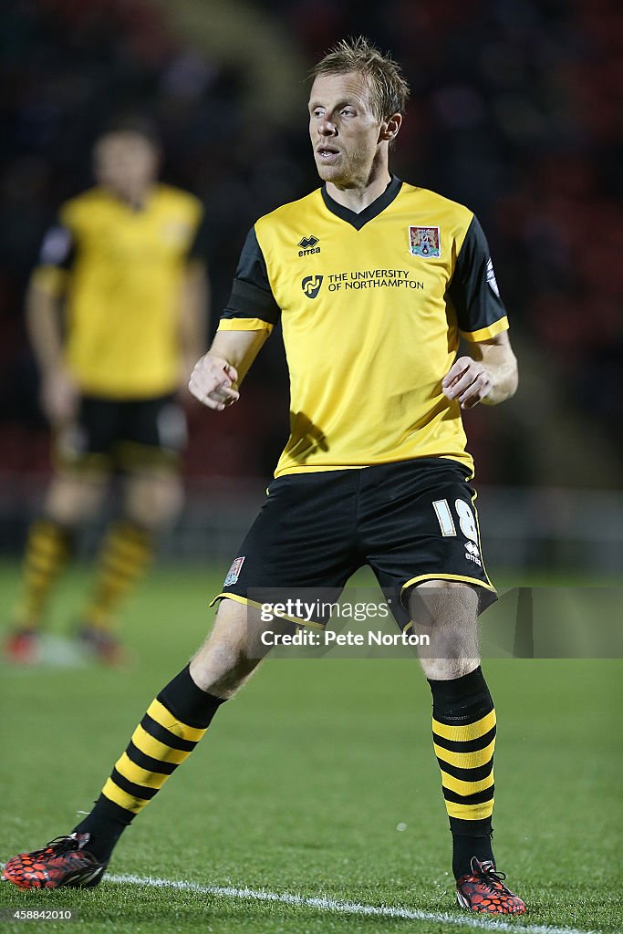 Leyton Orient v Northampton Town - Johnstone's Paint Trophy Southern Section Quarter Final