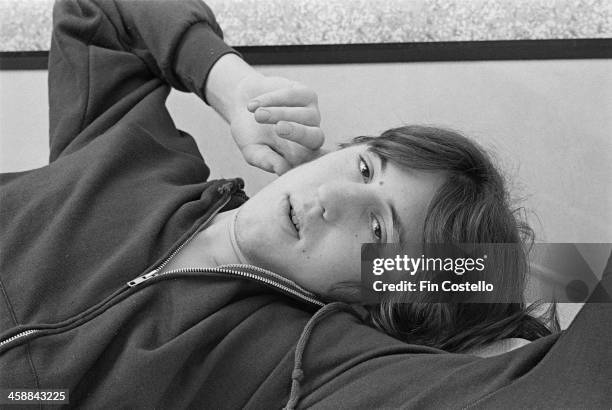 28th FEBRUARY: Cameron Crowe, U.S. Film director and music journalist, poses on a bed while on tour with Deep Purple, USA, 28 February 1974.