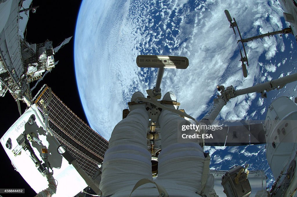 German Astronaut Alexander Gerst Aboard The International Space Station