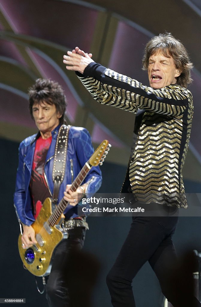 The Rolling Stones Perform Live In Sydney