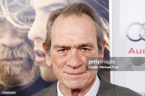 Tommy Lee Jones arrives at AFI FEST 2014 Presented By Audi - "The Homesman" premiere held at Dolby Theatre on November 11, 2014 in Hollywood,...