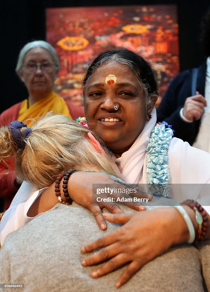 Indian Guru Amma Holds Berlin Hugfest