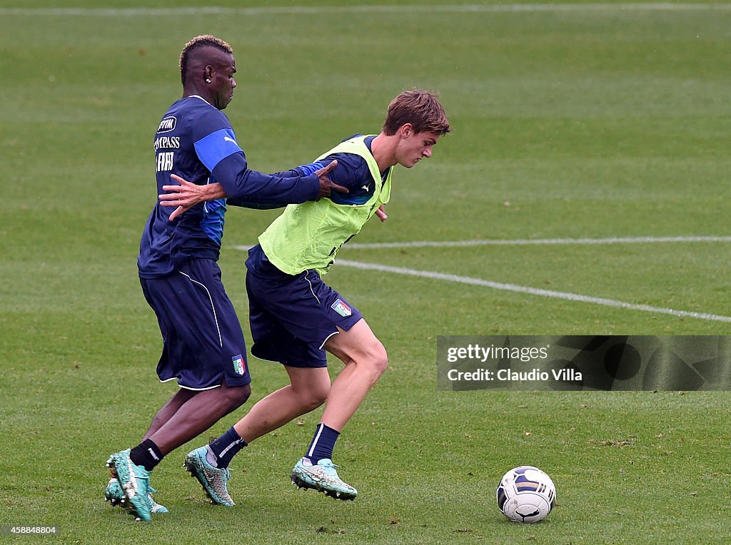 Italy Training Session And Press Conference