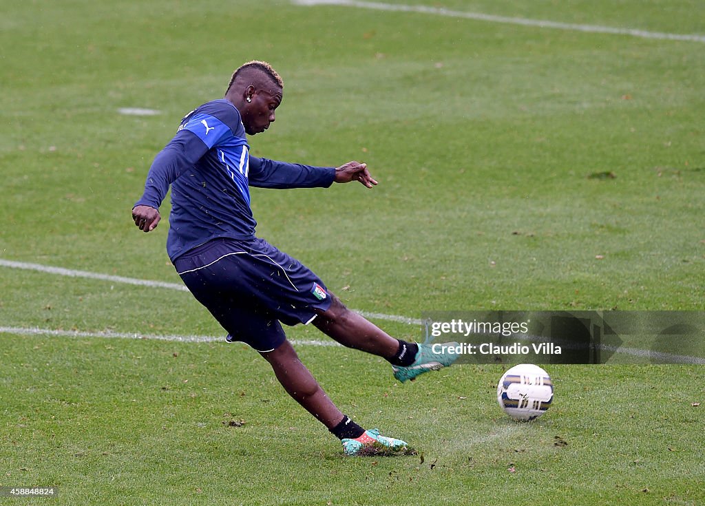 Italy Training Session And Press Conference