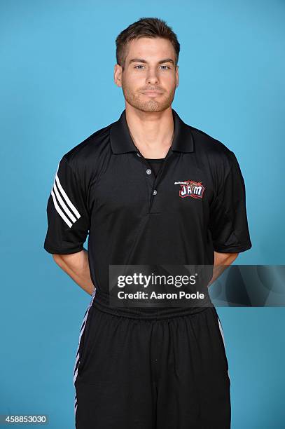 Bakersfield, CAJonathan Mak of the Bakersfield Jam poses for a picture during media day at the Dignity Health Event Center in Bakersfield, California...