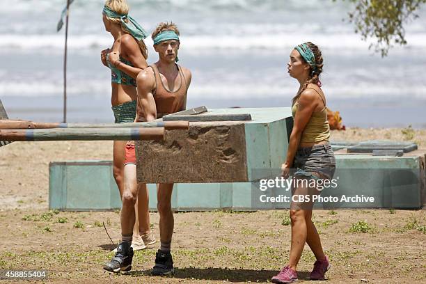 Wrinkle In The Plan" - Josh Canfield and Baylor Wilson during the eighth episode of Survivor 29, Wednesday, Nov. 12 on the CBS Television Network.