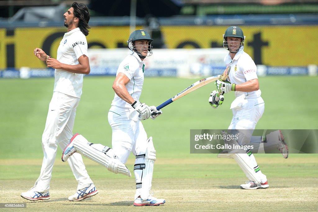 South Africa v India - 1st Test Day 5