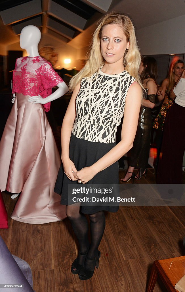 Evening Wear Label TOUJOURI Dinner Hosted By Amber Le Bon And Alice Naylor-Leyland