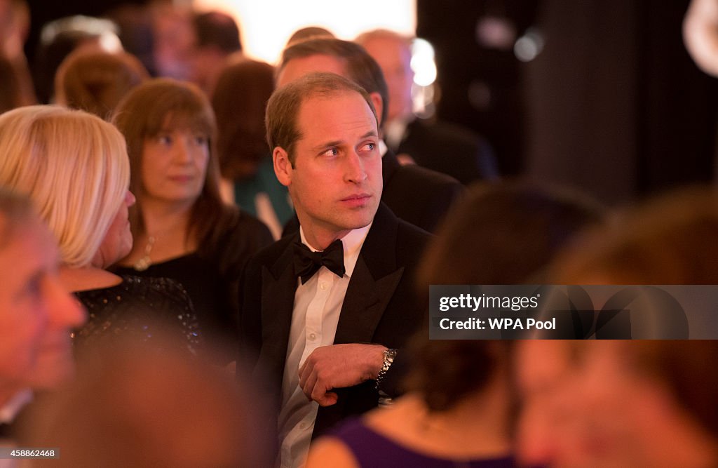 The Duke Of Cambridge Attends The SkillForce 10th Anniversary Gala Dinner