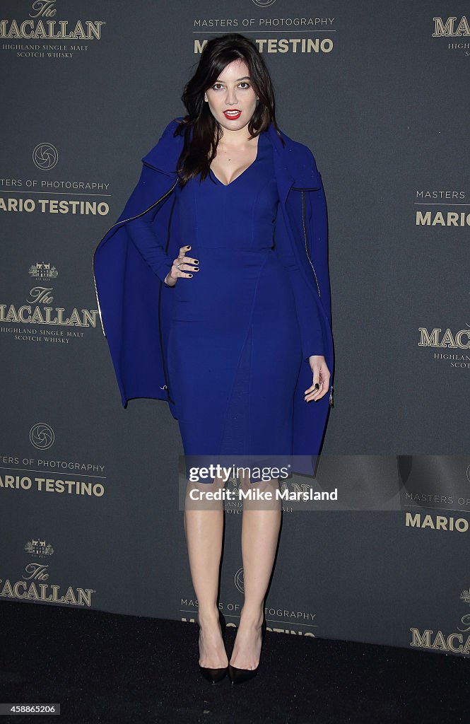 The Macallan Masters Of Photography: Mario Testino Edition - UK Launch Event