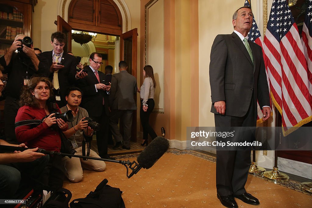 House Speaker Boehner Ceremonially Swears In New Representatives