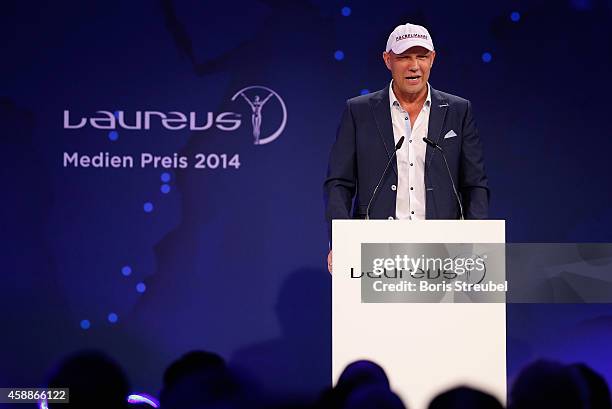 Axel Schulz attends the Laureus Media Award 2014 at Grand Hyatt Hotel on November 12, 2014 in Berlin, Germany.