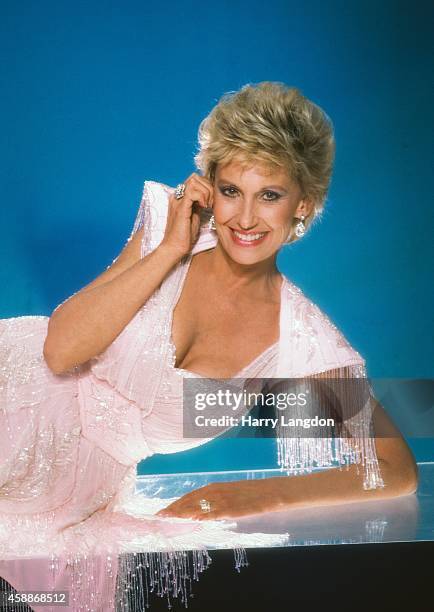 Singer Tammy Wynette poses for a portrait in 1984 in Los Angeles, California.