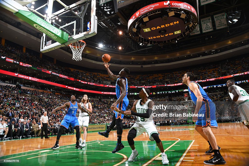 Oklahoma City Thunder v Boston Celtics