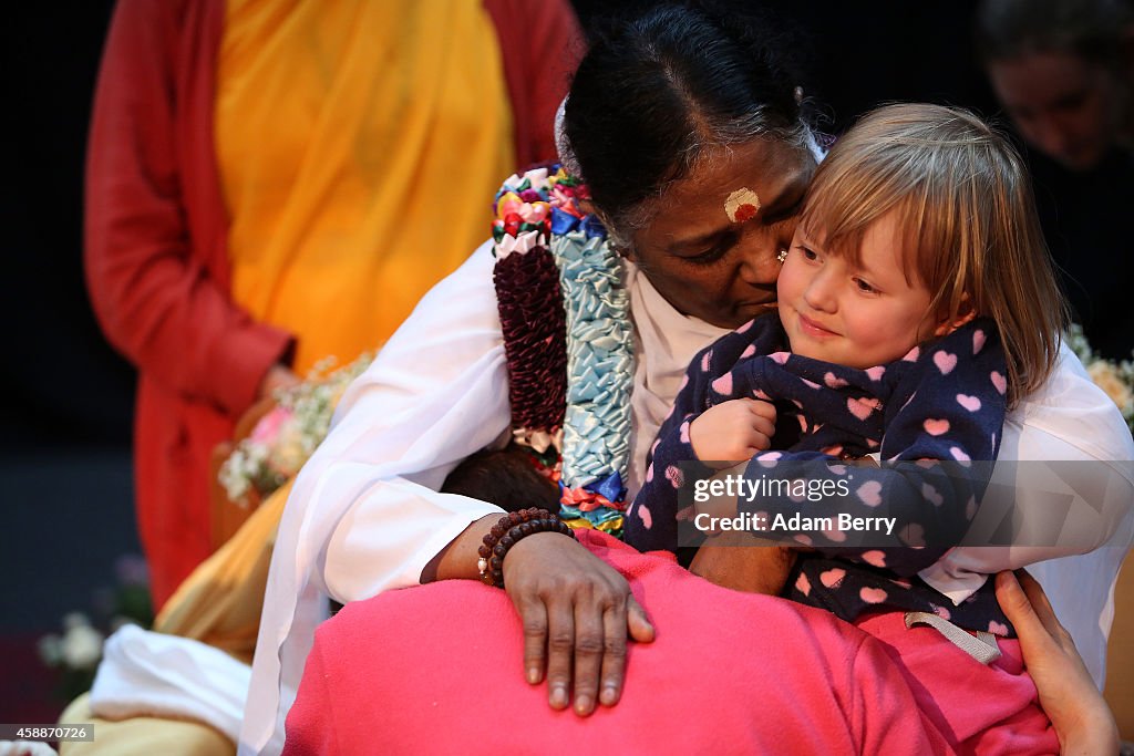 Indian Guru Amma Holds Berlin Hugfest
