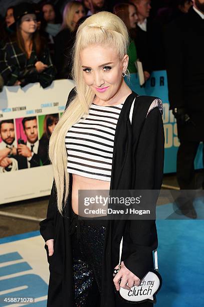 Alexa Knox attends the UK Premiere of "Horrible Bosses 2" at the Odeon West End on November 12, 2014 in London, England.