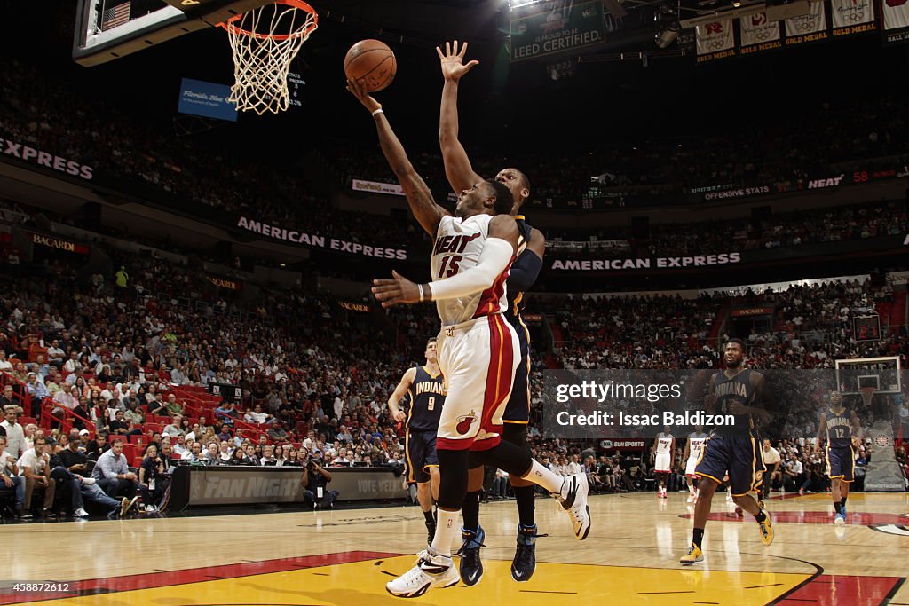 Indiana Pacers v Miami Heat