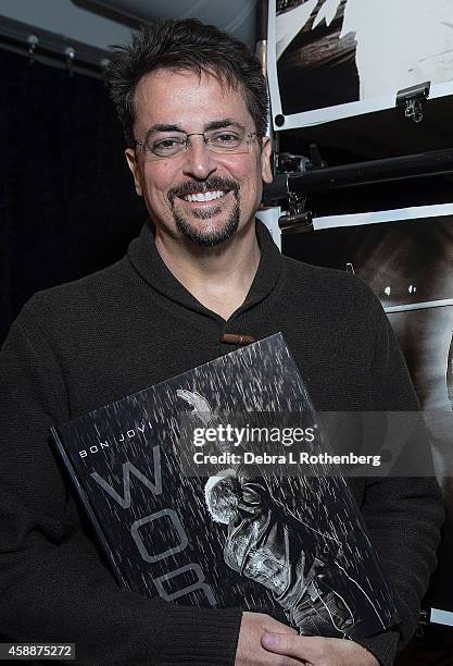 Author/Photographer David Bergman signs copies of his new book "Work" at Altman Building on November 12, 2014 in New York City.