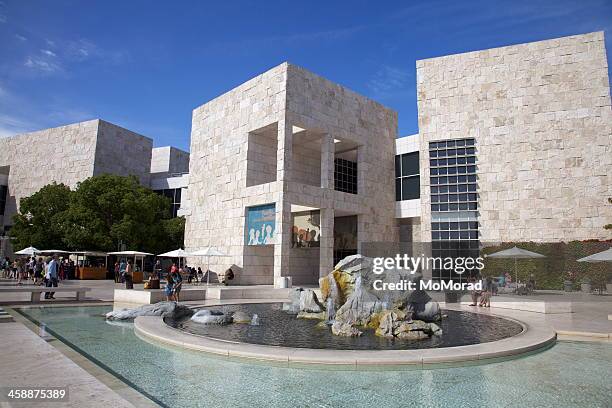 getty centre, los angeles - getty centre stock pictures, royalty-free photos & images