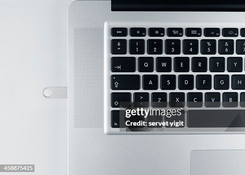 Apple Computer Side View Apple Computer Side View