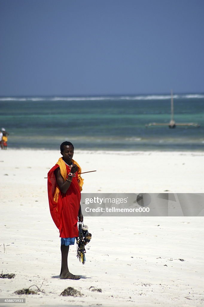 Ukunda, Diani Beach, Kenya - january 24, 2012