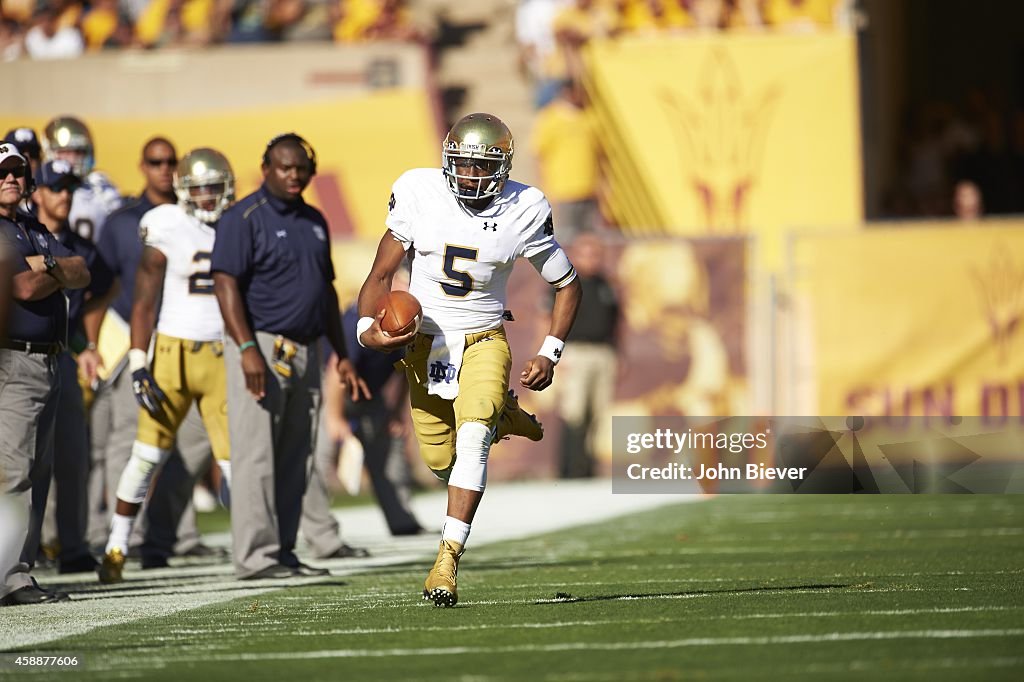 Arizona State University vs University of Notre Dame