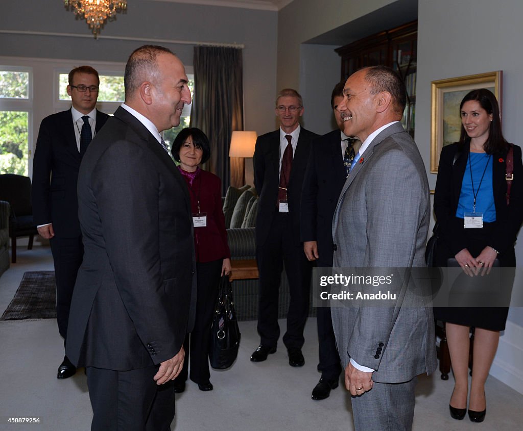 Turkish Foreign Minister Cavusoglu visits New Zealand