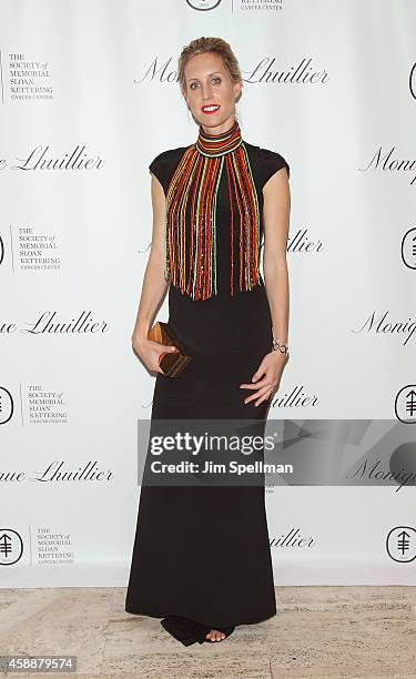 Joanna Baker de Neufville attends the 2014 The Society Of Memorial Sloan Kettering fall party at Four Seasons Restaurant on November 12, 2014 in New...