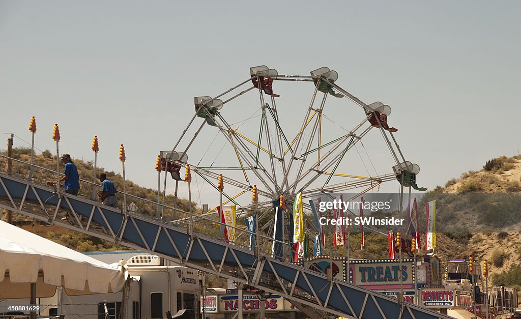 Ferris Wheel en Chile Festival de Hatch, Nuevo México