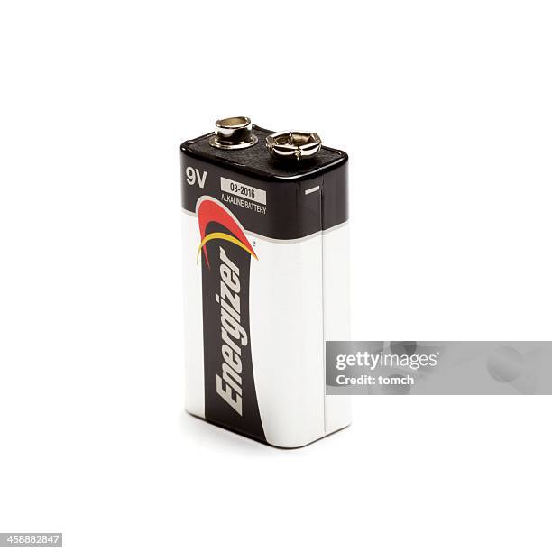 energizer 9v battery - alkaline stockfoto's en -beelden