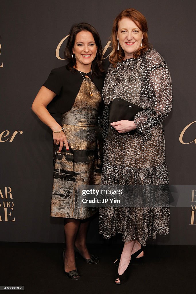 Panthere De Cartier And Harper's Bazaar Host A Dinner Celebrating Women Who Dare