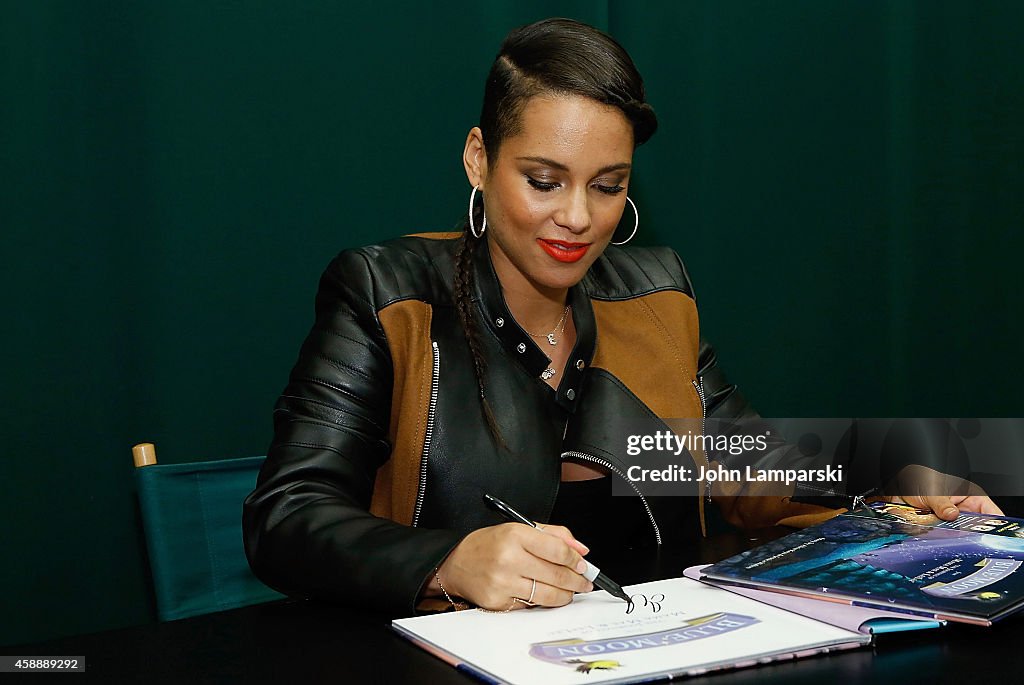 Alicia Keys' "Blue Moon: From The Journals Of Mama Mae & LeeLee" Book Release