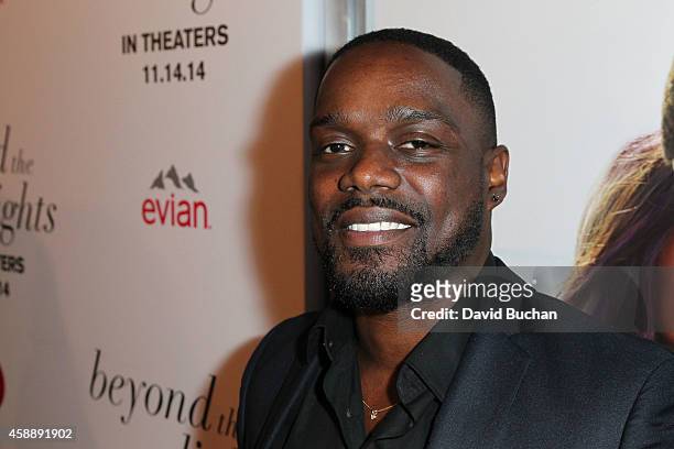 Gregory Davies, Jr. Attends the Premiere of Relativity Studios and BET Networks' "Beyond The Lights" at ArcLight Hollywood on November 12, 2014 in...