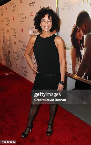 Producer Stephanie Allain attends the Premiere of Relativity Studios and BET Networks' "Beyond The Lights" at ArcLight Hollywood on November 12, 2014...