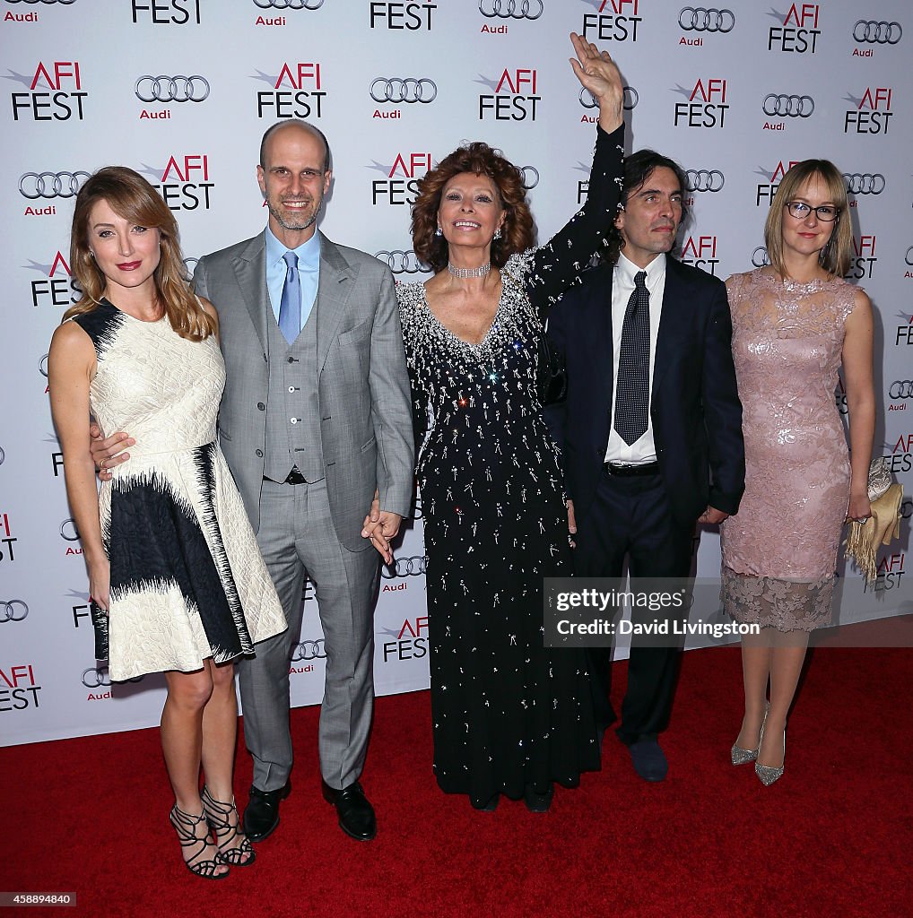 AFI FEST 2014 Presented By Audi's Special Tribute To Sophia Loren - Arrivals