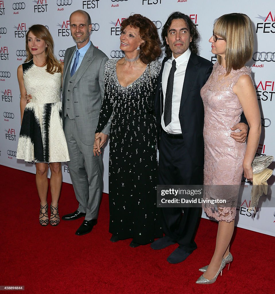 AFI FEST 2014 Presented By Audi's Special Tribute To Sophia Loren - Arrivals