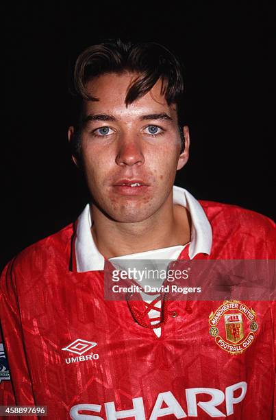 Darren Ferguson of Manchester United, pictured in 1993.