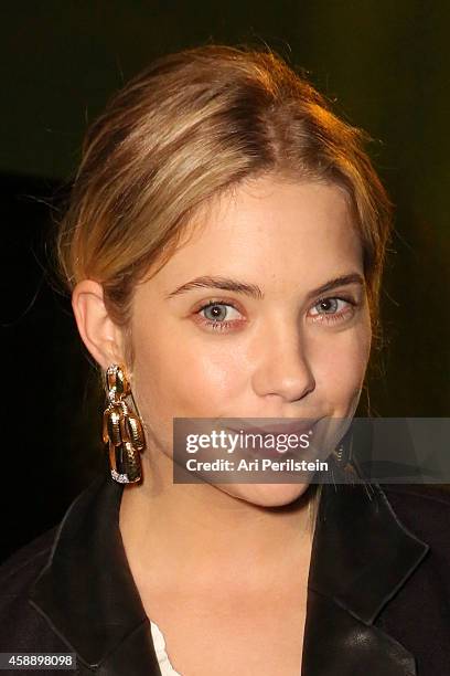 Actress Ashley Benson attends David Webb Presents "The Tool Chest Collection" on November 12, 2014 in Beverly Hills, California.