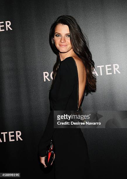 Model Jeisa Chiminazzo attend "Rosewater" New York Premiere at AMC Lincoln Square Theater on November 12, 2014 in New York City.